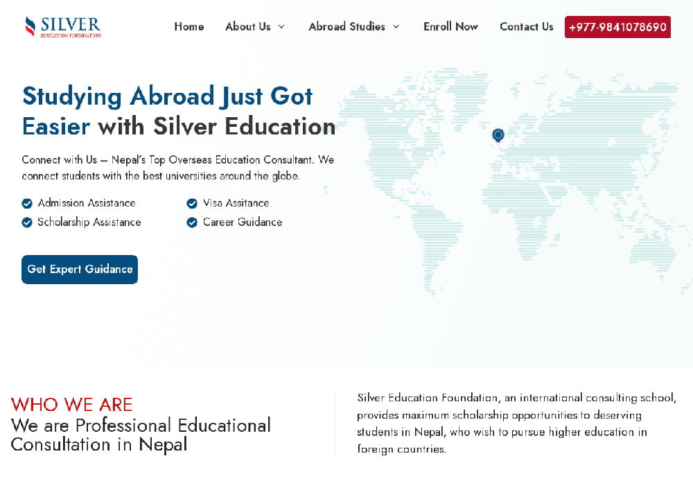 Silver Education Foundation - Education Consultancy in Nepal