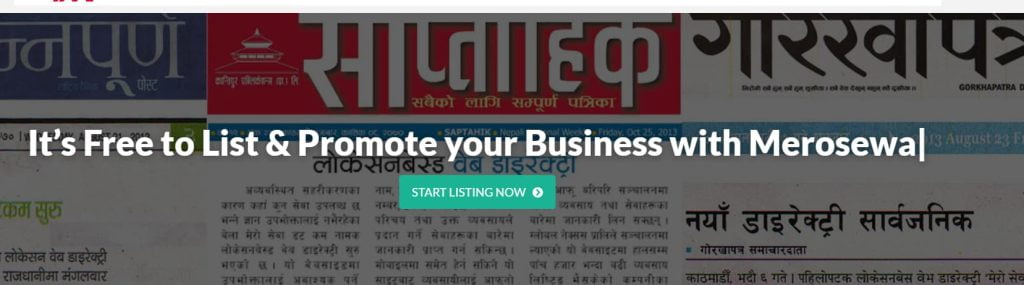 Mero Sewa - Find any Business and Services in Nepal